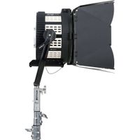 Nanlux FL-35YK Fresnel Lens with Offset Yoke & Barndoors KIT for Evoke 900 / 1200 / 2400
