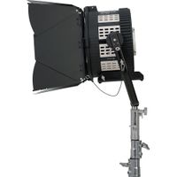 Nanlux FL-35YK Fresnel Lens with Offset Yoke & Barndoors KIT for Evoke 900 / 1200 / 2400