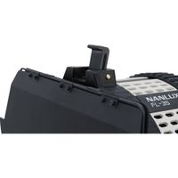 Nanlux FL-35YK Fresnel Lens with Offset Yoke & Barndoors KIT for Evoke 900 / 1200 / 2400