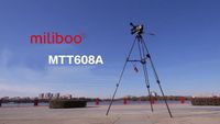 Miliboo MTT608A Video Tripod 196 cm + MYT802L Vertical Shooting Fluid Head 8 Kg