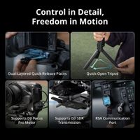 DJI RS 5 Combo Gimbal Stabilizer 3 kg Payload