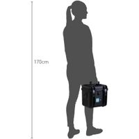 HPRC 4050 Waterproof Hard Case with Cubed Foam (Black/Blue)