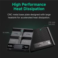 Accsoon TOPRIG 100W 4-Bay L-Series/NP-F Fast Charger BC-01 (BC01)