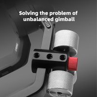 DigitalFoto DF-8126 1/4"-20 Counterweight Clamp for Gimbals