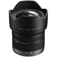 Panasonic Lumix G Vario 7-14mm f/4.0 ASPH. Ultra Wide Lens for micro 4/3 (H-F007014E)