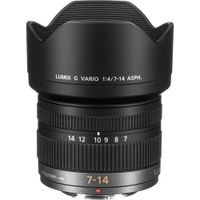 Panasonic Lumix G Vario 7-14mm f/4.0 ASPH. Ultra Wide Lens for micro 4/3 (H-F007014E)