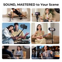 SmallRig S 70 Wireless Microphone with Multi-Device Compatibility (Black) 5715