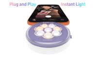 Nanlite cookie-s LED Mini Light (Cyan Blue)