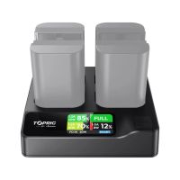 Accsoon TOPRIG 4-Bay LP-E6 60W Fast Charger BC03