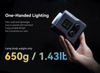 SmallRig RC 60B Bi-Color COB LED Video Light 4376B