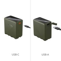 SmallRig NP-F970 10500mAh USB-C Rechargeable Camera Battery (Green) 4577