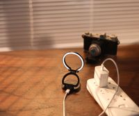 Nanlite Lumo Bi-Color Phone LED Ring Light (Polar Black)