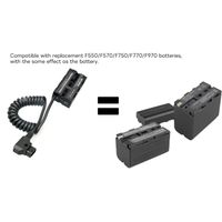 DigitalFoto DF-NPF3 D-Tap to Dual-Sided Sony L-Series/NP-F Dummy Battery