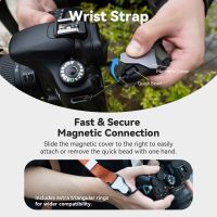 DigitalFoto 3-in-1 Convertible Magnetic Buckle Wrist & Shoulder Strap System (Green)