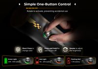 SmallRig RF 10C Portable Focusable LED Video Light "BumbleBee Edition" 5512