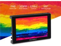FeelWorld SH7 7-inch Ultra Bright 2200nit On-camera Monitor SDI HDMI Cross Conversion
