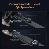 SmallRig Heavy-Duty Carbon Fiber Tripod Kit AD-120 4463