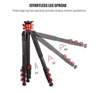 iFootage Gazelle Uprise TC5 Carbon FiberTripod 6 Kg 