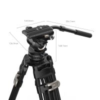 SmallRig FreeBlazer AD-PRO8 Counterbalance Carbon Fiber Video Tripod Kit 4465