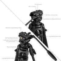 SmallRig FSD14 FreeSpeed Heavy-Duty Carbon Fiber Tripod 5443