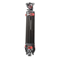 Miliboo M3DL 12 KG HyperFluid Head PRO Aluminum Tripod with Ground Spreader
