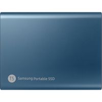 Samsung SSD 500GB T5 Portable Solid-State Drive (Blue) 