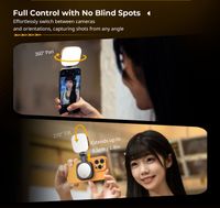 SmallRig Vibe P48 Detachable Mobile Phone LED Video Light “BumbleBee Edition” 5513