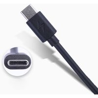 DigitalFoto Coiled 50-150 cm USB-C to DC Barrel Power Cable DF-ZZ11