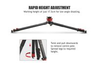 iFootage Gazelle Uprise TC5 Carbon FiberTripod 6 Kg 