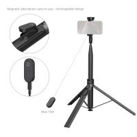 SmallRig ST30 One-Touch Deploy Selfie Stick Tripod (Black) 4926