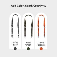 DigitalFoto 3-in-1 Convertible Magnetic Buckle Wrist & Shoulder Strap System (Green)