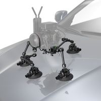 SmallRig All-in-One 4-Arm Suction Cup Camera Mount Kit for Vehicle Shooting SC-15K 3565B