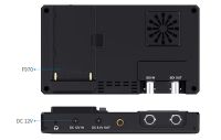 FeelWorld CUT6S 6" 4K 3G-SDI/HDMI Touchscreen Recorder/Monitor