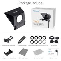 FeelWorld TP2A Portable Teleprompter for Smartphone/Tablet/DSLR (8")