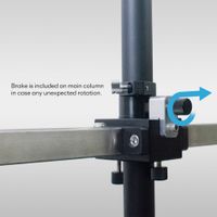 DigitalFoto P360 2-Axis Rod Accessory for V360 Spinning Rig