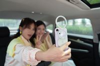Nanlite Lumo Bi-Color Phone LED Ring Light (Mint Blue)