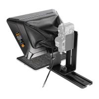 Lensgo TC12 Aluminum Alloy Liftable Teleprompter for DSLR Camera and Tablet up to 12.9″