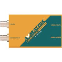 AVMATRIX SC1112-12G 12G-SDI to HDMI 2.0 4K Broadcast Signal Converter