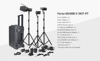 NanLite Forza 60B II 3KIT-PT Bi-Color LED Monolight 14350 LUX