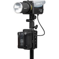Nanlite V-Mount Battery Grip with DC Connector BT-BG-V