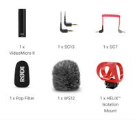RODE VideoMicro II Ultracompact Camera-Mount Shotgun Microphone for Cameras and Smartphones