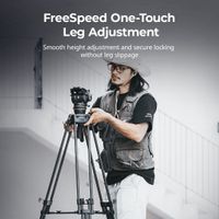 SmallRig Heavy-Duty Carbon Fiber Tripod Kit AD-120 4463