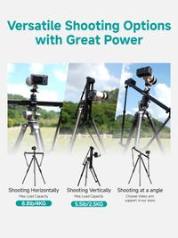 Accsoon TopRig S60 Portable Motorized Camera Slider with Parallax Track