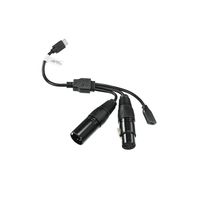 Nanlite CB-DMX-USBC-1/3 III USB Type-C to DMX Cable for PavoTube II 6XR, PavoTube T8-7X, PavoBulb 10C and Evoke 5C