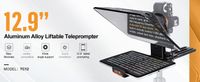 Lensgo TC12 Aluminum Alloy Liftable Teleprompter for DSLR Camera and Tablet up to 12.9″