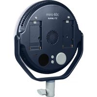 Nanlite miro 60c RGB Round LED Light Panel (Midnight Blue)