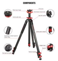 iFootage Gazelle Uprise TC5 Carbon FiberTripod 6 Kg 