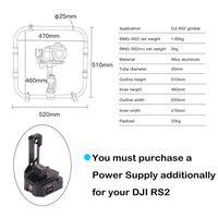 DigitalFoto RING-RS2 Basic Ring Grip for DJI RS 2, RS 3 , RS 3 Pro RS4 , RS4 PRO