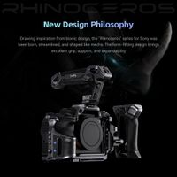 SmallRig "Rhinoceros" Advanced Cage Kit for Sony Alpha 7R V / Alpha 7 IV / Alpha 7S III 3710