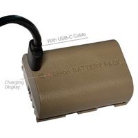 Digital Power TLP-E6NH Li-ion USB-C Rechargeable Battery 2250mAh For Canon